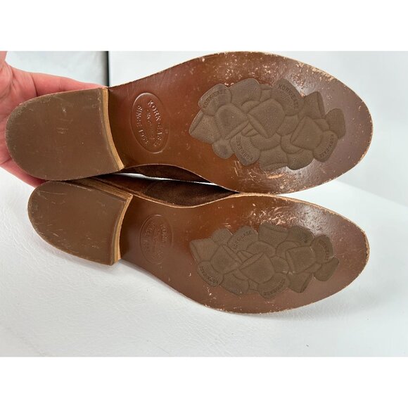 Kork Ease Niseda Brown Distressed Leather Oxford Womens 7.5 Buckle Closure - Picture 10 of 10